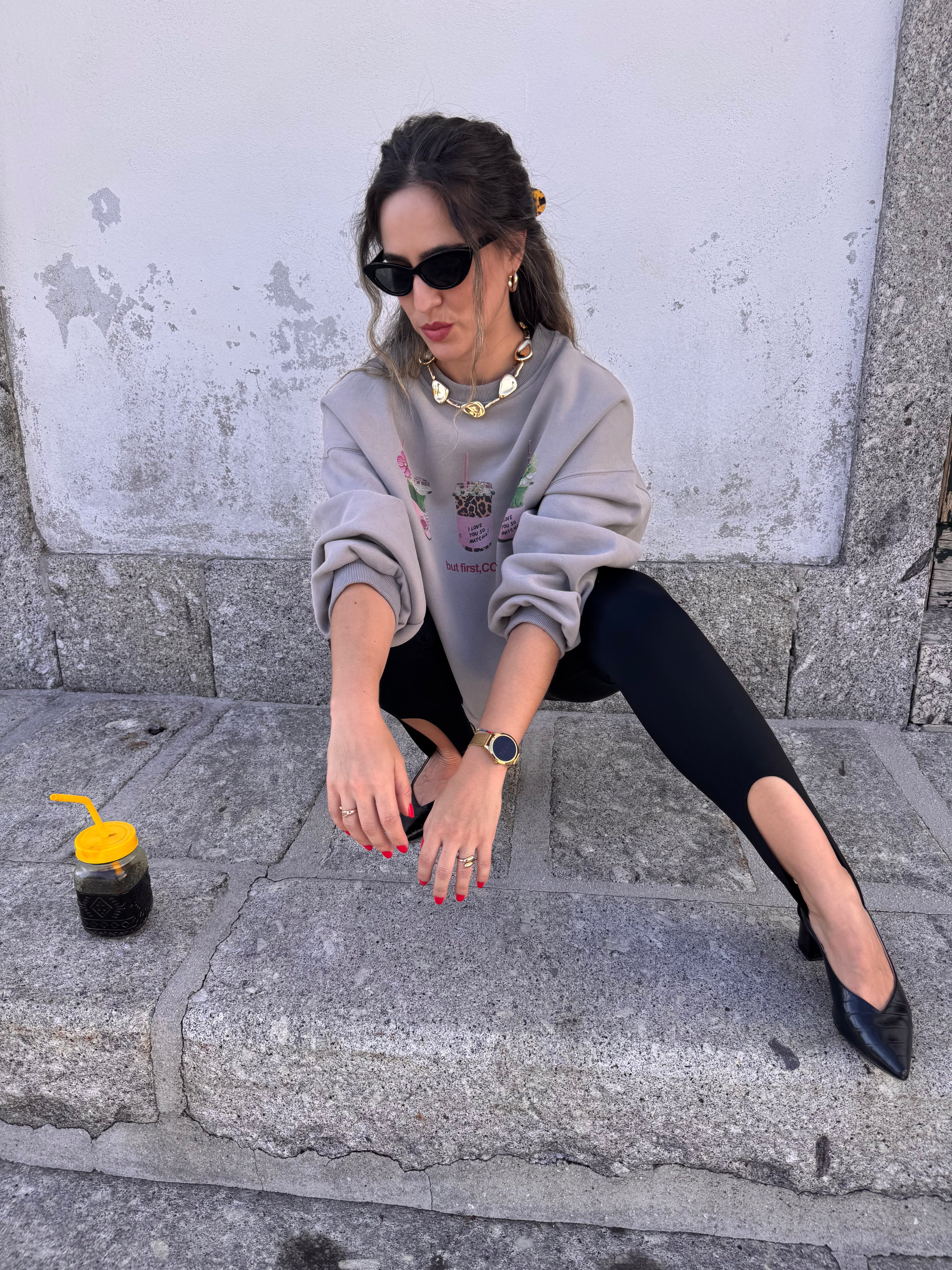 Leggins Cintura Subida com Presilha LUMINA