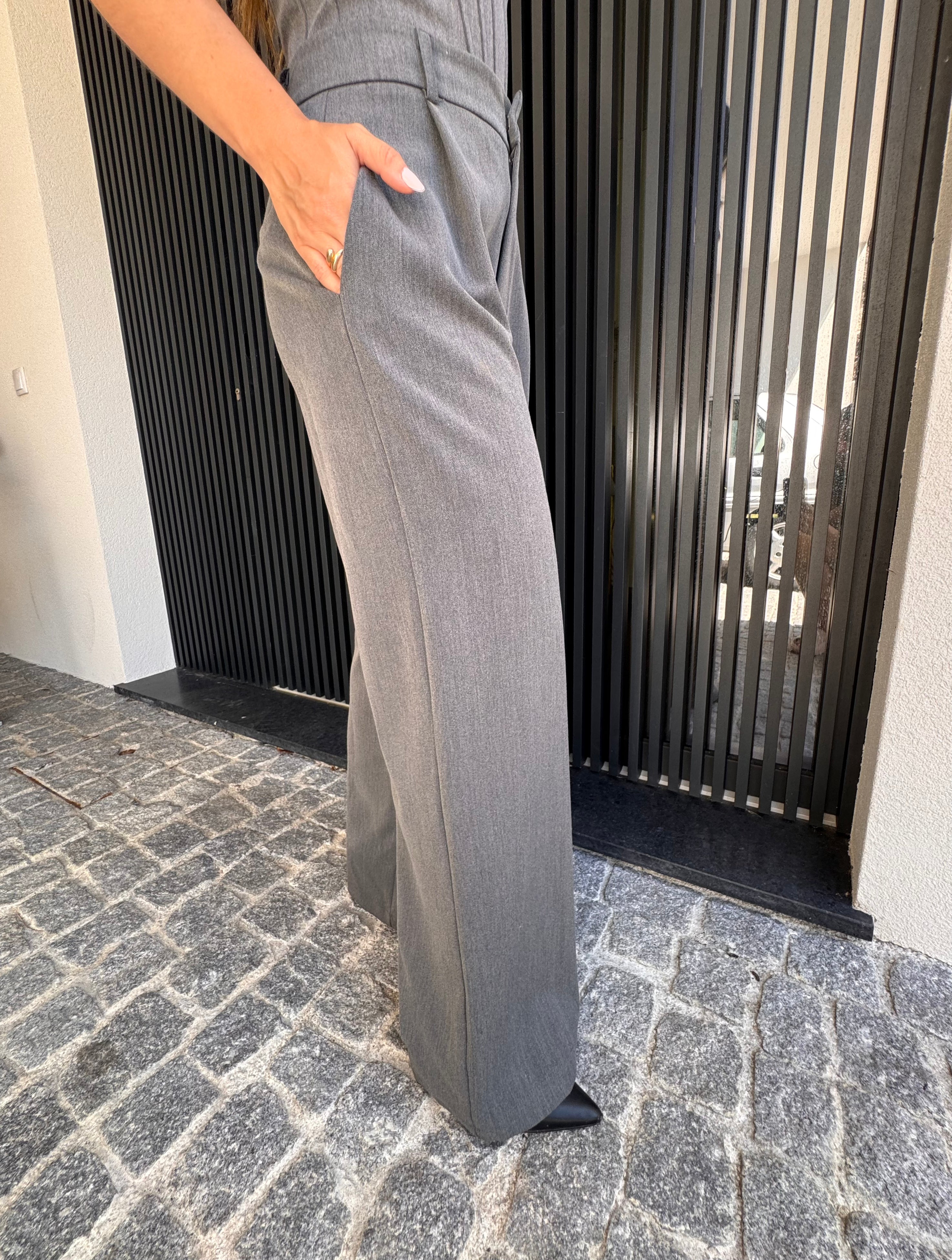 Calças de Alfaiataria Wide Leg Lumina