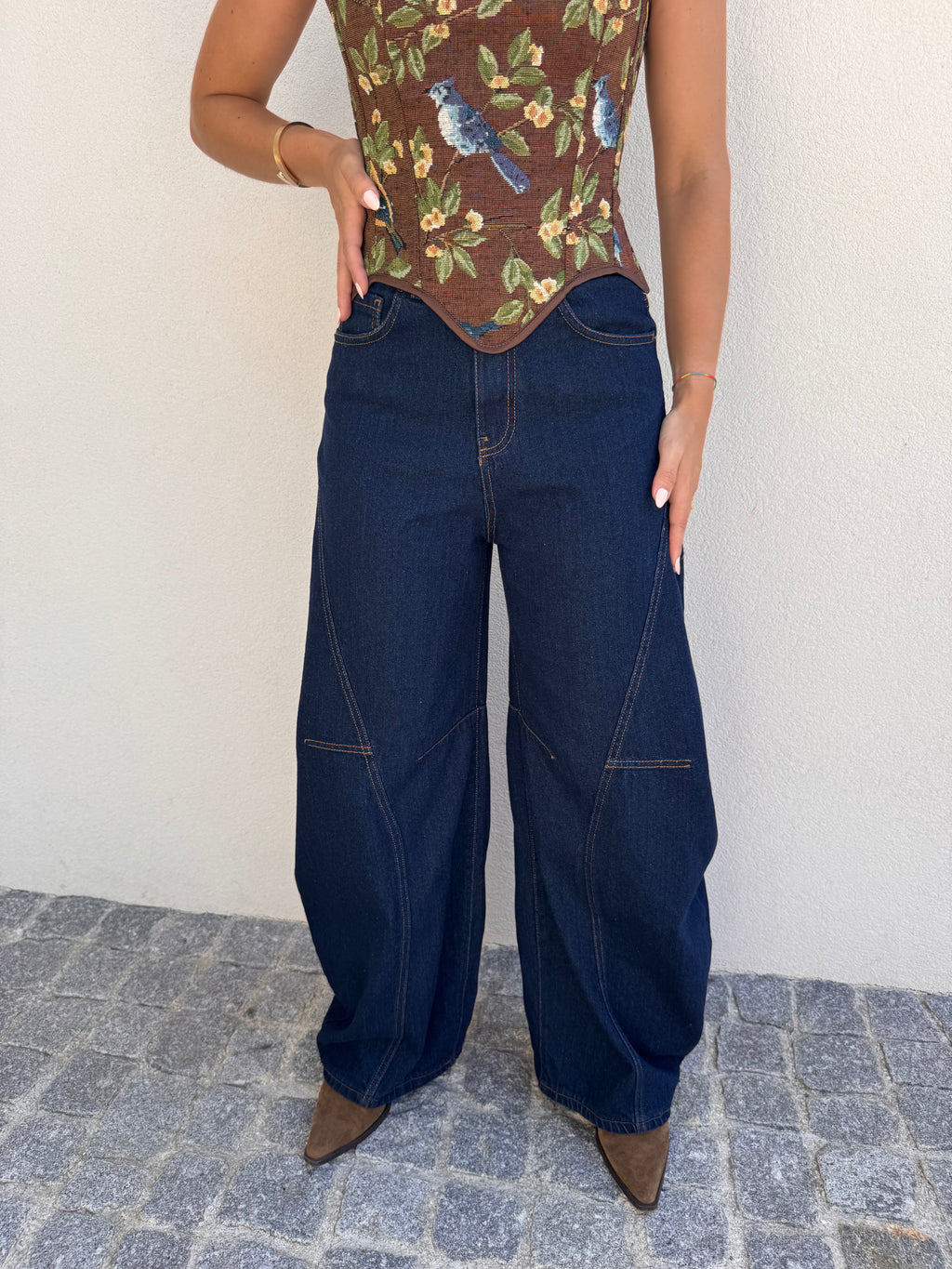 Jeans Barrel Leg Lumina